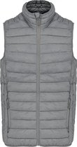 Eigentijds Lightweight Herenbodywarmer merk Kariban Marl Silver - 4XL