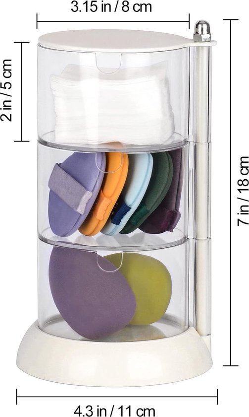 Stapelbare Acryl-Schubladen Für Make-up & Kosmetik – Stylischer Organizer Für Schminktisch