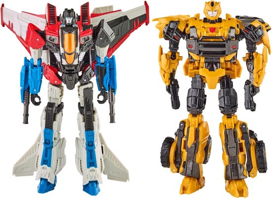 Foto: Transformers reactivate action figure 2 pack bumblebee starscream