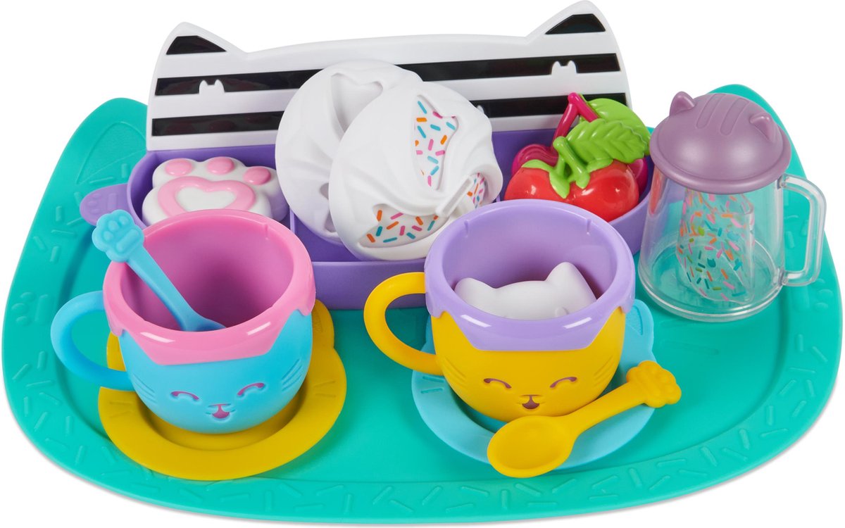 Gabby’s Poppenhuis - Spikkelfeest-serviceset met accessories — afbeelding 3