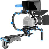 Neewer® - Film Video Maker Systeem Set met F100 7-inch 1280x800 IPS Scherm Field Monitor (Ondersteuning voor 4K Invoer) en Kogelkop Arm voor DSLR Camera's Videocamera's