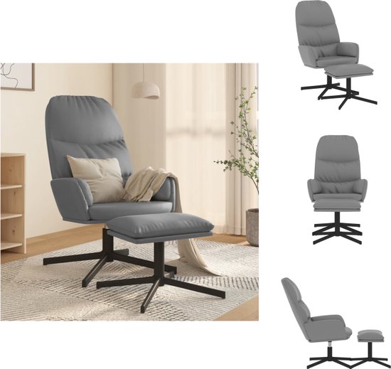Verstelbare Relax Fauteuil Grijs Kopen