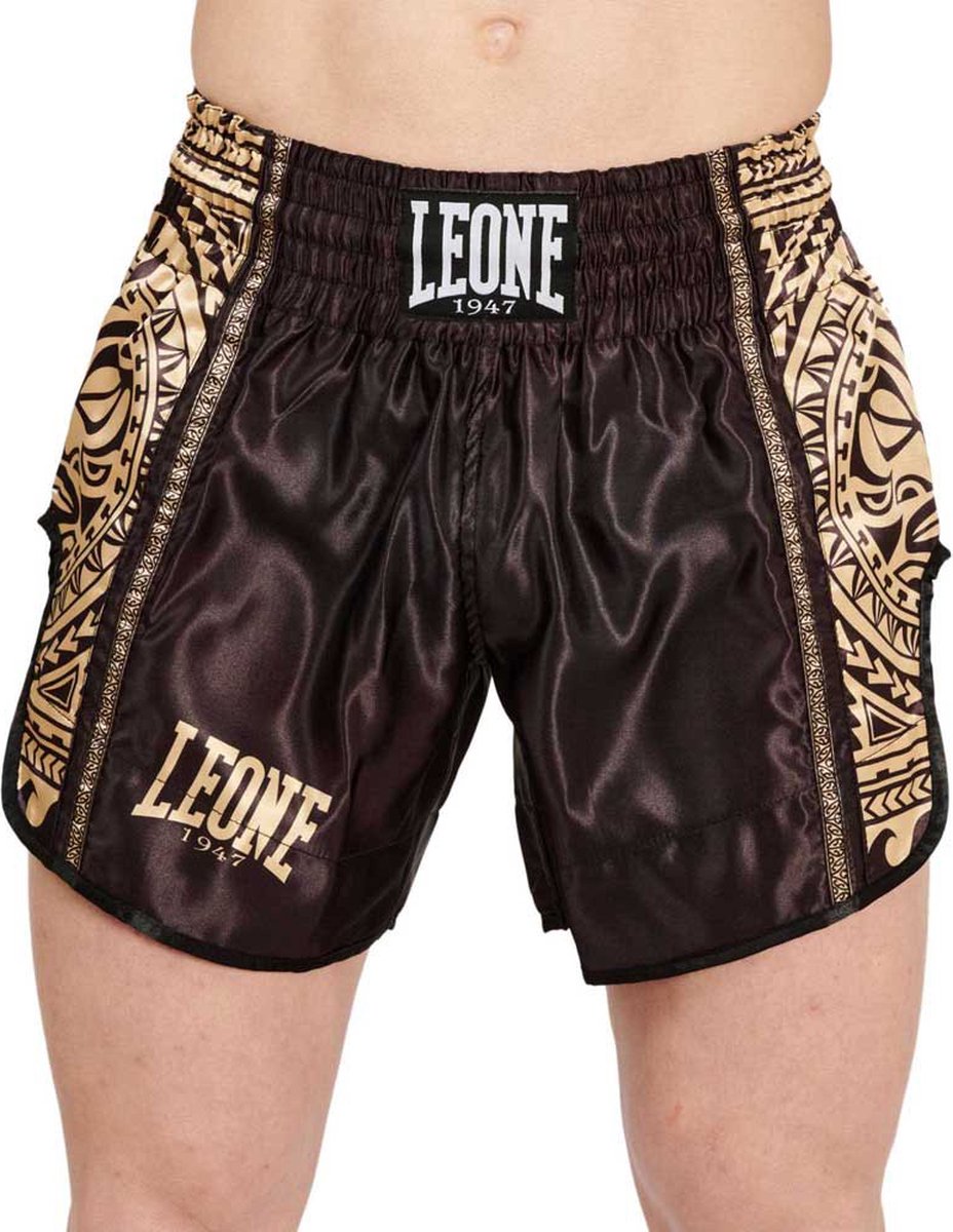 Leone1947 Haka Thaibox Trunks Zwart M Man