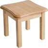 RF-1352 Wooden Footstool Small Flower Stool Step Stool Made of Wood for Children (Natural)