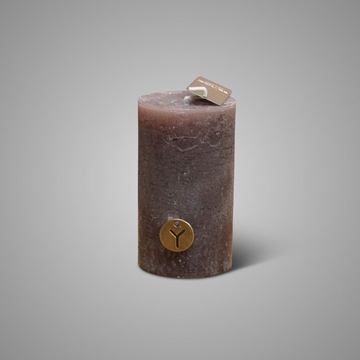 Brynxz | Rustic Candle Brown | 7 x 12