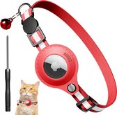 Collier pour chat Airtag rouge