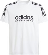 adidas Sportswear Tiro 24/7 T-shirt Kids - Kinderen - Wit- 128