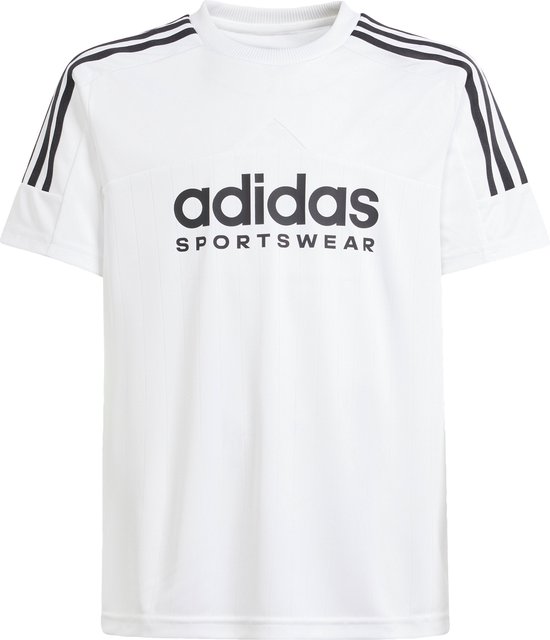 adidas Sportswear Tiro 24/7 T-shirt Kids - Kinderen - Wit- 128