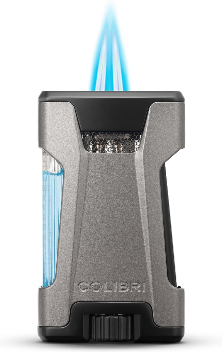 Goedkoopste Colibri Rebel - Dubbele Jet Flame Aansteker - Windproof Sigarenaansteker/Stormaansteker