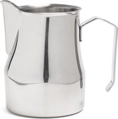 Melkkannetje Opschuim - Italiaans - Zilver, 750ml – RVS – Melkopschuimkan – Melkkan – Espressomachine - Barista Essentials