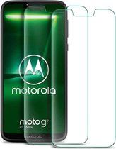 2 Stuks Screenprotector Tempered Glass Glazen Gehard Screen Protector 2.5D 9H (0.3mm) - Geschikt Voor: Motorola Moto G7 Power