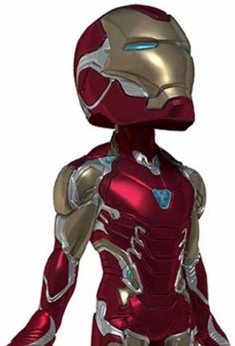 Marvel - Avengers Endgame Head Knocker Iron Man 20cm | bol.com