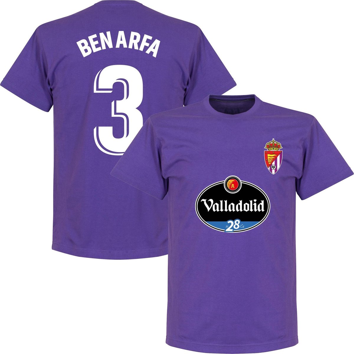 Real Valladold Ben Arfa 3 Team T-Shirt - Paars - M