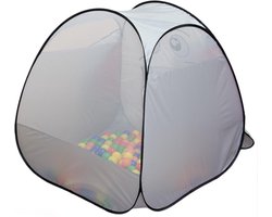 Opvouwbare Ballenbad Speeltent 100x100x102 Popup Peutertent Kindertent met Opbergtas voor Peuters