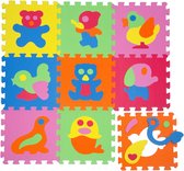 Baby Puzzelmat van Nul - Kinderen Speelmat - Eva Kruipmat Mat Dieren