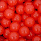 50 Baby ballenbak ballen - 5.5cm ballenbad speelballen voor kinderen vanaf 0 jaar Rood