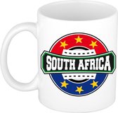 South Africa / Zuid-Afrika embleem mok / beker 300 ml