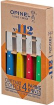 Opinel No. 112 Set de couteaux de bureau - Couleurs classiques - 4 pièces