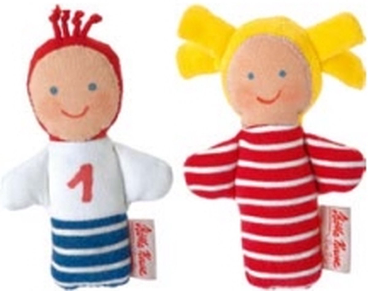 Grijpspeeltjes jongen en meisje - Käthe Kruse - vanaf 3 maanden