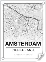 Tuinposter CENTRUM AMSTERDAM (Nederland) - 60x80cm