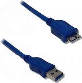 Lineaire PCUSB316C USB-kabel 1,8 m USB 2.0 USB A USB B Blauw