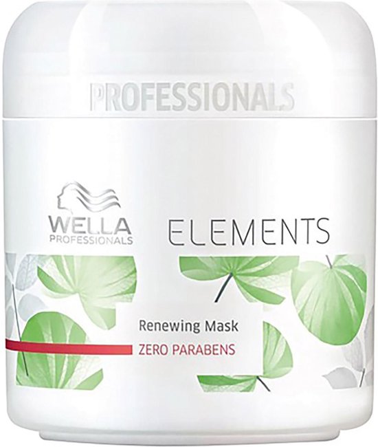 Wella Elements Masker 500ml - Haarmasker droog haar