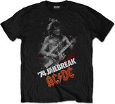 AC/DC Heren Tshirt -L- Jailbreak Zwart