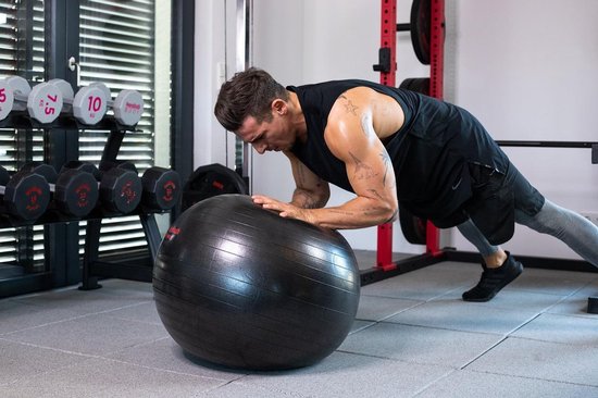 Ballon de gym santé homme 85 cm - Crossfit - Exercices - Fitness facile à  la maison -... | bol.com