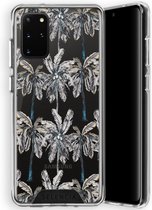 Selencia Zarya Fashion Extra Beschermende Backcover Samsung Galaxy S20 Plus hoesje - Palmtree