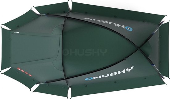 | Husky Flame 2 Extreme Lichtgewicht Tent Groen Husky Flame 2 Extreme lichtgewicht tent 2 persoons