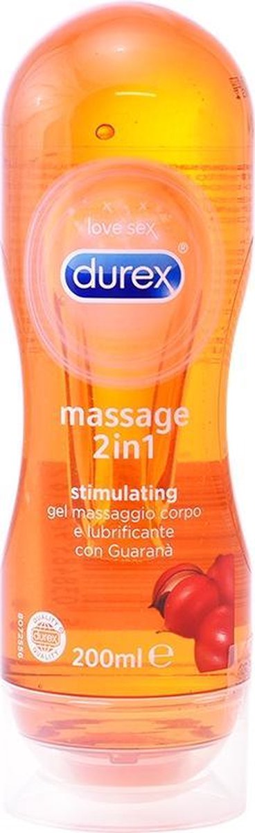 Goedkoopste 2-in-1 Massage glijmiddel Stimulating Durex (200 ml