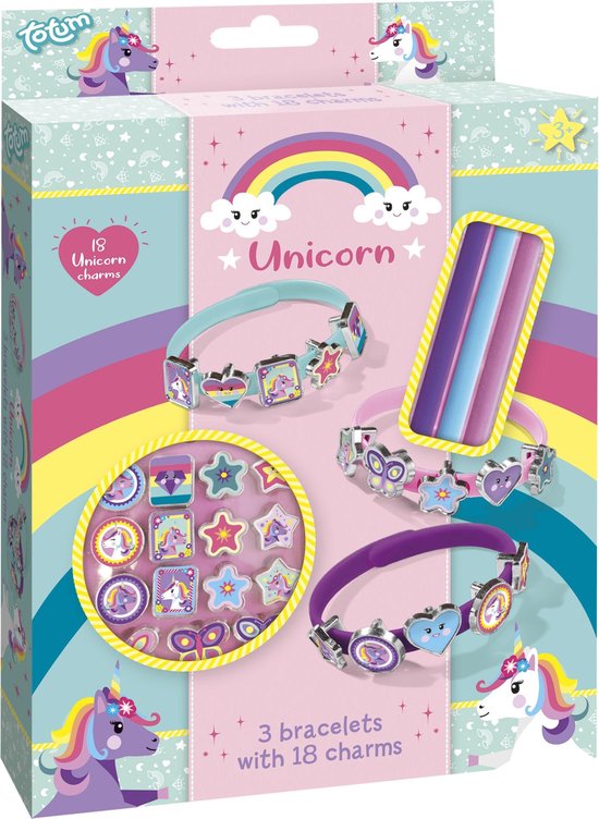 Knutselset Bracelet Unicorn Meisjes 21-delig