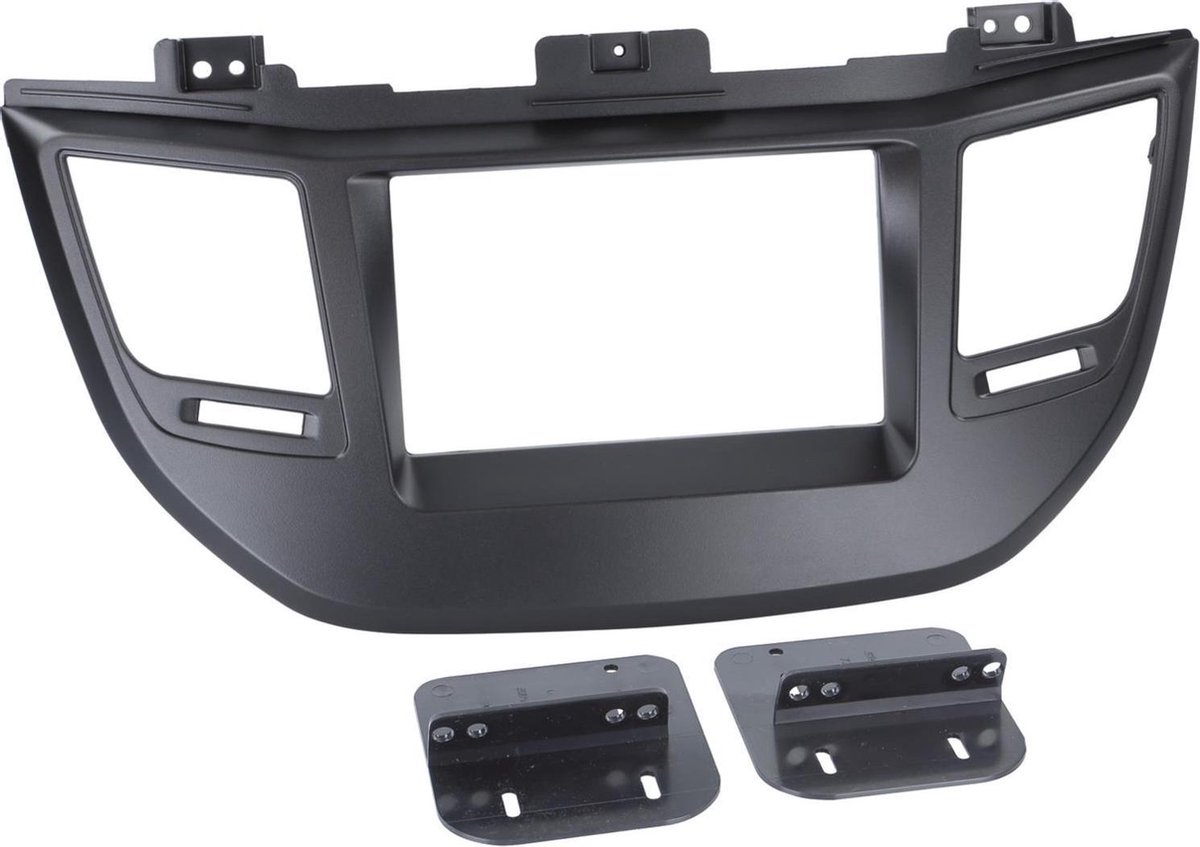 2-DIN Paneel geschikt voor Hyundai Tucson 2015 - Kleur: Zwart