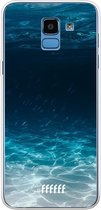 Samsung Galaxy J6 (2018) Hoesje Transparant TPU Case - Lets go Diving #ffffff