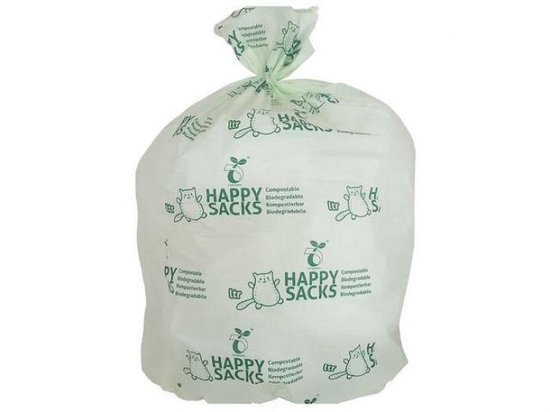 Happy Sacks sacs bio 60 litres - 3 rouleaux de 10 pièces