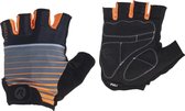 Rogelli Hero Fietshandschoenen - Unisex - Zwart, Oranje - Maat XL