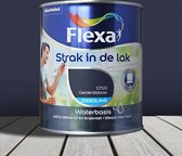 Flexa Strak in de Lak Watergedragen Zijdeglans Geldersblauw 750 ML