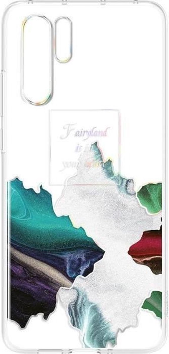 Origineel Huawei Clear Case Huawei P30 Pro - Glacial Fairyland