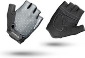 GripGrab - Women's Rouleur Padded Korte Vinger Zomer Fietshandschoenen - Grijs - Vrouwen - Maat S