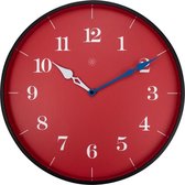 NeXtime NX-7330 Wandklok NXt Arthur Ø 40 Cm Rood