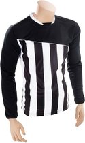 Precision Voetbalshirt Precision Polyester Zwart/wit Maat M