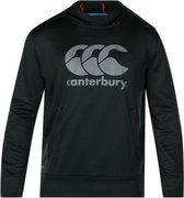 Canterbury Hoodie Vapodri Heren Polyester Zwart Maat Xl