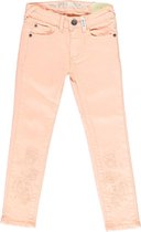 Retour peach pink super skinny jeans met borduringen - maat 104