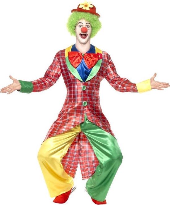 Costume adulte Clown Deluxe taille M