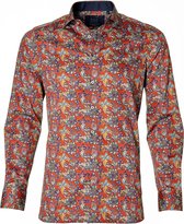 Nils Overhemd - Slilm Fit - Rood - S