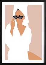 It's a Mood Poster (21x29,7cm) - Wallified - Tekst - Zwart Wit - Poster - Wall-Art - Woondecoratie - Kunst - Posters