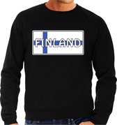 Finland landen sweater zwart heren S