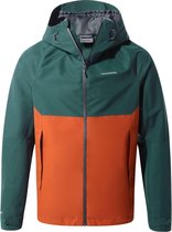 Craghoppers Outdoorjas Caleb Goretex Heren Donkergroen/oranje Mt Xl