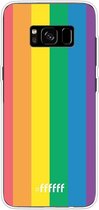 Samsung Galaxy S8 Plus Hoesje Transparant TPU Case - #LGBT #ffffff