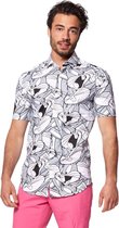 OppoSuits Short Sleeve Bugs Bunny - Korte mouwen overhemd - Zomers - Maat: EU 39